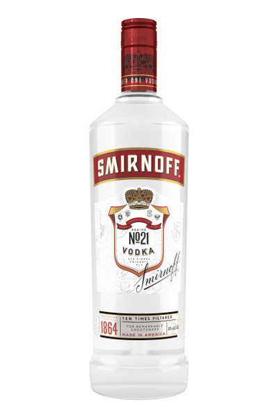 Smirnoff No. 21 Vodka 1L