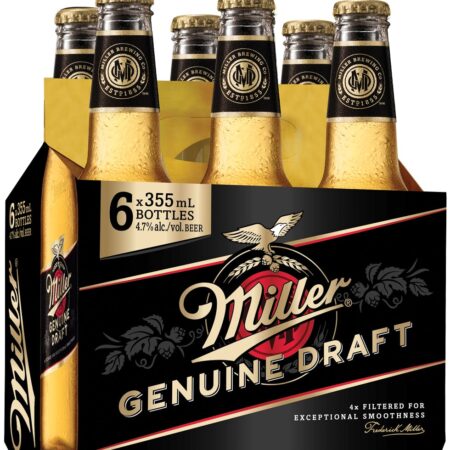 M. G. D. 6pk Bottle