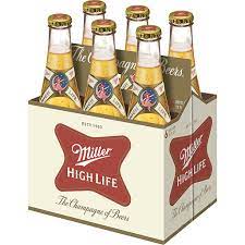 Miller High Life 6pk Bottle