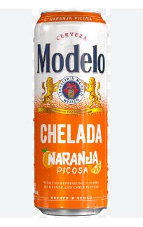 Modelo Chelada NARANJA PICOSA 24oz CANS