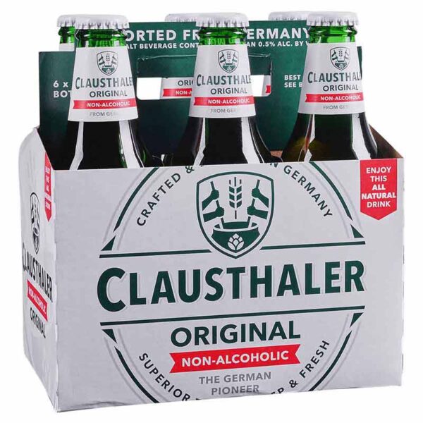 Clausthaler Non-Alocohlic 6pk Bottle