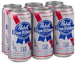 Pabst 16oz 6pk CANS