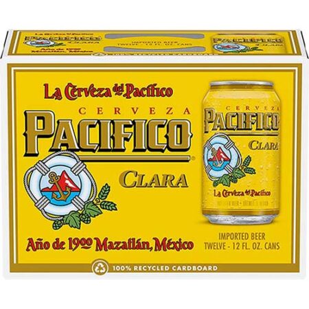 Pacifico 12pk CANS