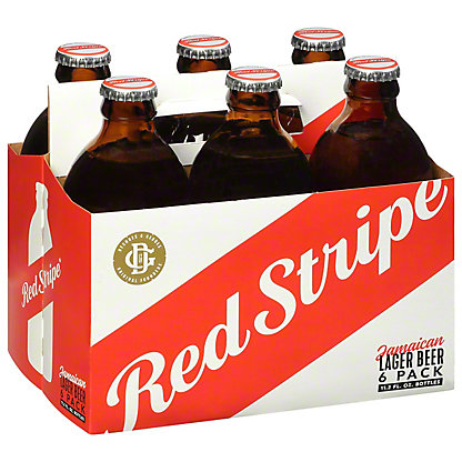 Red Stripe 6pk Bottle