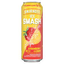 Smirnoff Ice Smash Strawberry/LemonLime 23.5z CANS