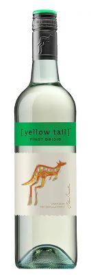 YELLOWTAIL WHITE PINOT GRIGIO 750ML