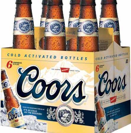 Coors 6pk Bottle