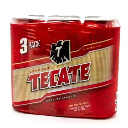 Tecate 24oz-3pk CANS