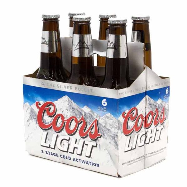 Coors Light 6pk Bottle