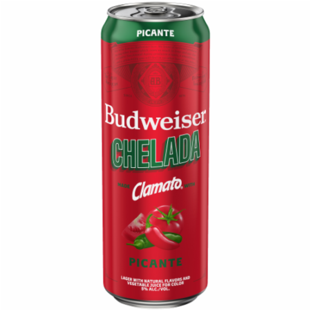 BUDWEISER Chelada Picante 25oz cans