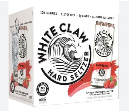 White Claw Raspberry 12oz-6pk CANS