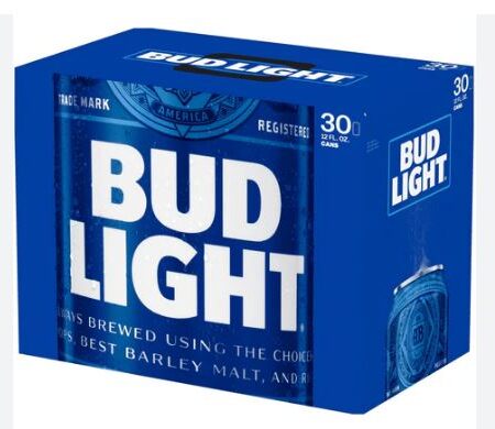 BUD LIGHT 30pk cans