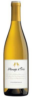 MENAGE a TROIS WHITE CHARDONNAY 750ML