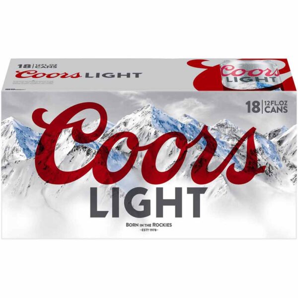 Coors/Coors Light 18pk CANS