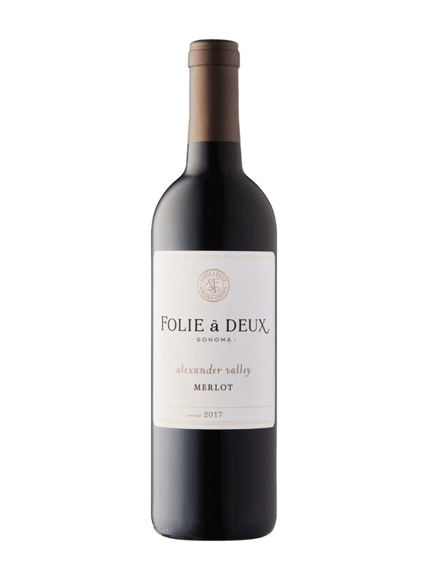 FOLIE a DEUX RED MERLOT 750ML