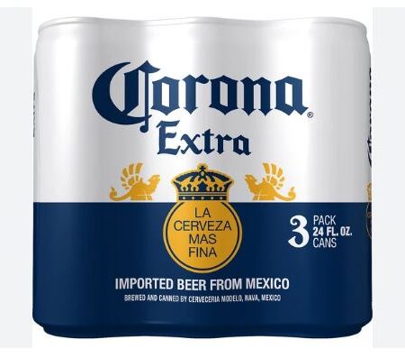 Corona Extra 24oz-3pk CANS