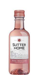 SUTTER HOME PINK MOSCATO 187ML