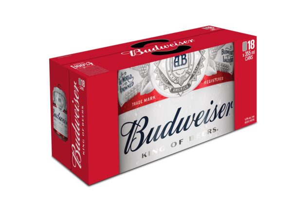 BUDWEISER 18pk Cans / bottles