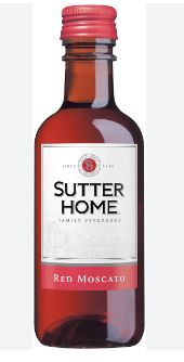 SUTTER HOME RED MOSCATO 187ML