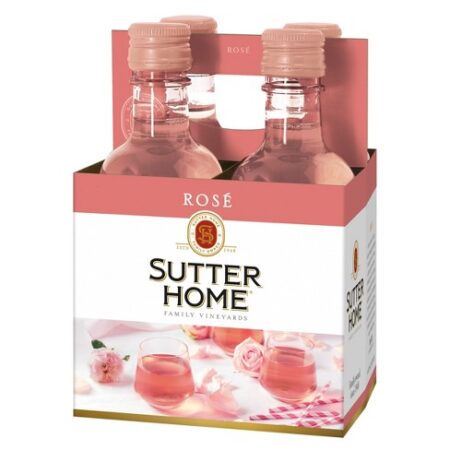 SUTTER HOME ROSE MOSCATO 4PK-187ML