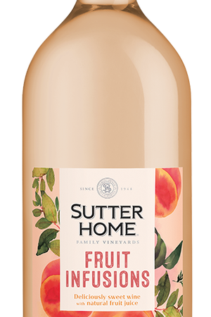 SUTTER HOME FRUIT INFUSIONS SWEET PEACH 1.5 LITER