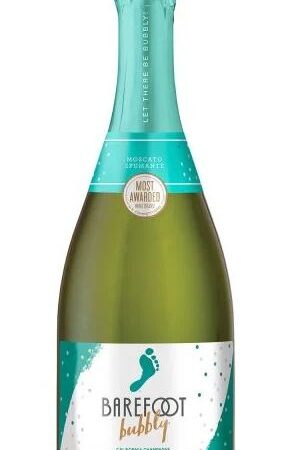 BAREFOOT BUBBLY FLAVORED CHAMPAGNE MOSCATO SPUMANTE 750ML