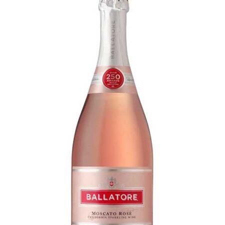 BALLATORE CHAMPAGNE MOSCATO ROSE 750ML