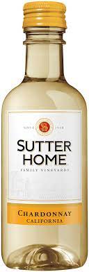 SUTTER HOME WHITE CHARDONNAY 187ML