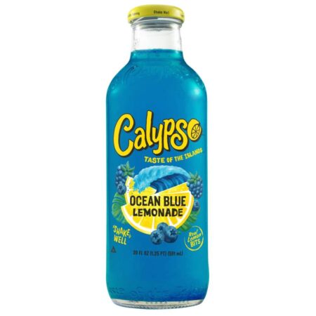 CALYPSO Ocean Blue lemonade 20oz Bottle