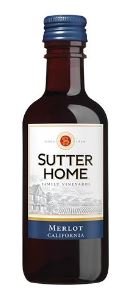 SUTTER HOME RED MERLOT 187ML