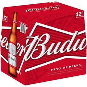 BUDWEISER 12pk Cans / bottles