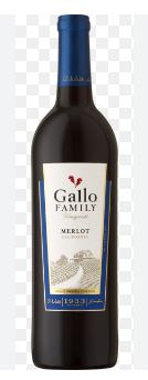 GALLO FAMILY RED MERLOT 750ML