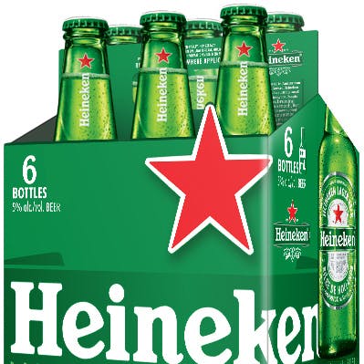 Heineken 6pk Bottle