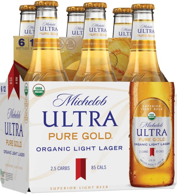 Michelob Pure Gold 6pk bottles