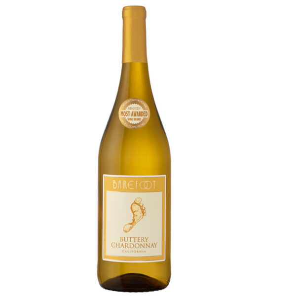 BAREFOOT WHITE BUTTERY CHARDONNAY 750ML