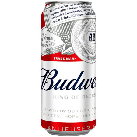 BUDWEISER 16oz cans