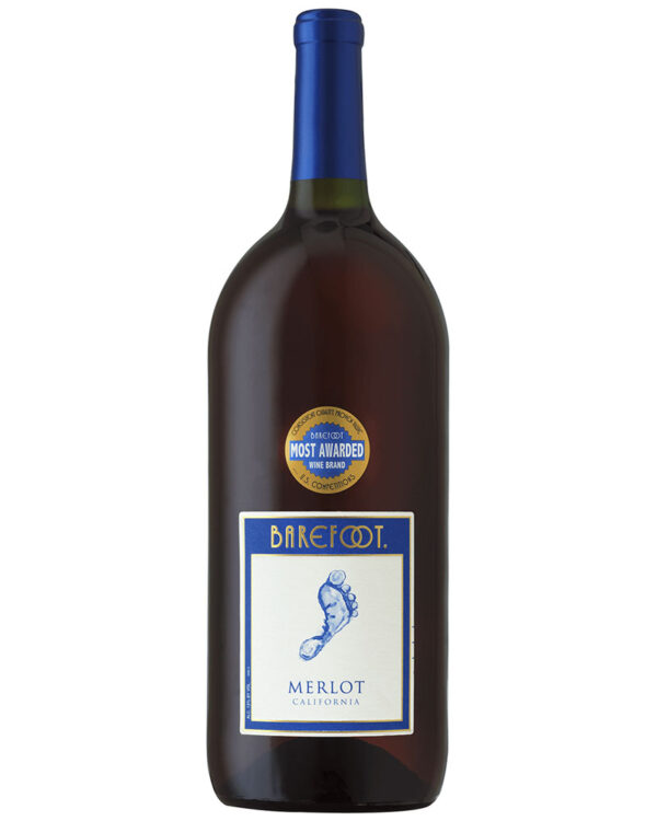 BAREFOOT RED MERLOT 1.5 LITER