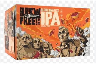 21st Am Free or Die Blood Orange IPA 6pk CN