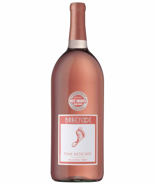 BAREFOOT PINK MOSCATO 1.5 LITER