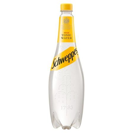 SCHWEPPS TONIC WATER 1 LTR