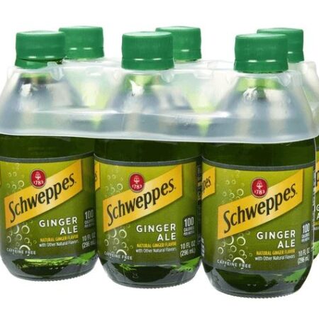 SCHWEPPS GINGER ALE 6PK-10 oz