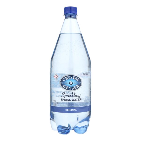 CRYSTAL GEYSER SPARKLING WATER 1.25 LTR